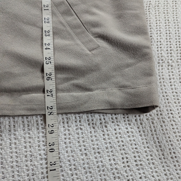 VTG Y2K Anchor Blue Full Zip Beige Harrington Jacket Lightweight Shacket Mens XL - Picture 8 of 10